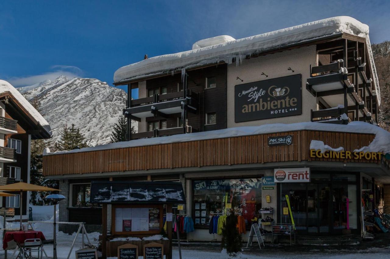 Ambiente Mountain Style Hotel Saas-Fee Ngoại thất bức ảnh